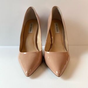 Steve Madden Nude Patent Leather Pumps - Women’s Size 9 1/2